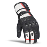  BELA - Ice Winter WP Leather Glove Black/White/Red - SECURTEX MOTOR SL (t/a MaximoMoto)