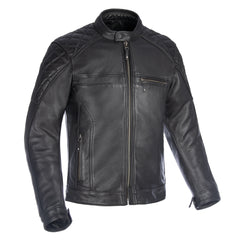 Oxford Route 73 2.0 Men's Motorcycle Jacket Black Classic, Pic