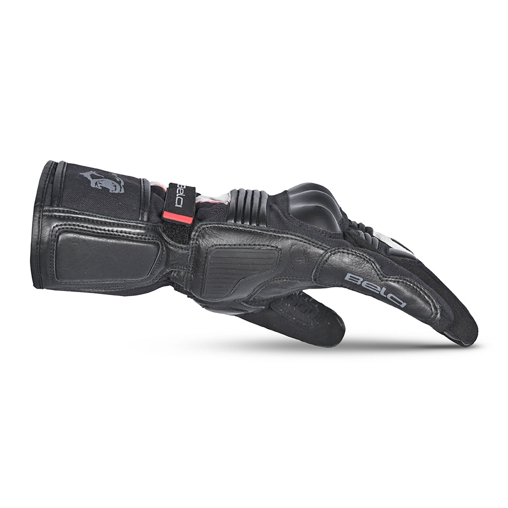  BELA - Ice Winter WP Leather Glove Black/White/Red - SECURTEX MOTOR SL (t/a MaximoMoto)
