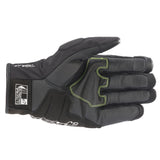 Alpinestars SMX Z Drystar Motorcycle Gloves Black White Red Fluo - front pic