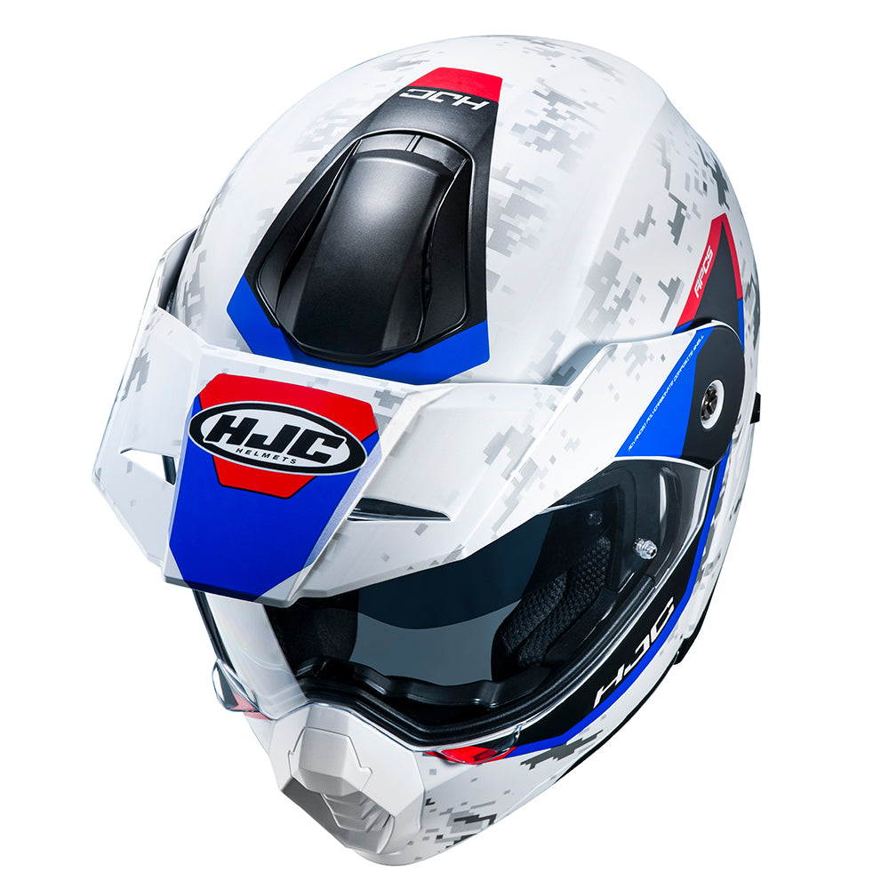 HJC C80 Bult MC21SF Dual Sport Motorbike Helmet - MaximomotoUK
