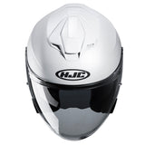 HJC I30 Gloss White Open Face Motorbike Helmet - MaximomotoUK