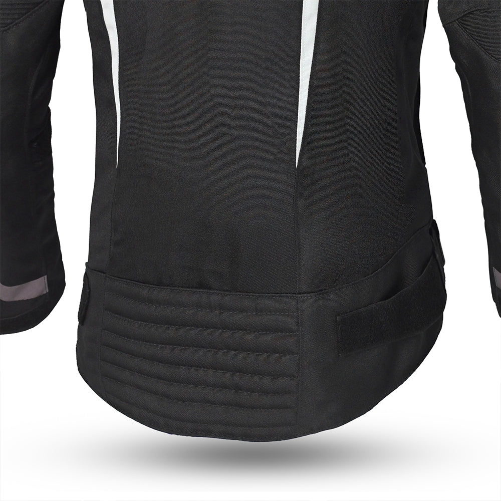 BELA HIGHLAND Textile Lady Jacket Black Ice Red