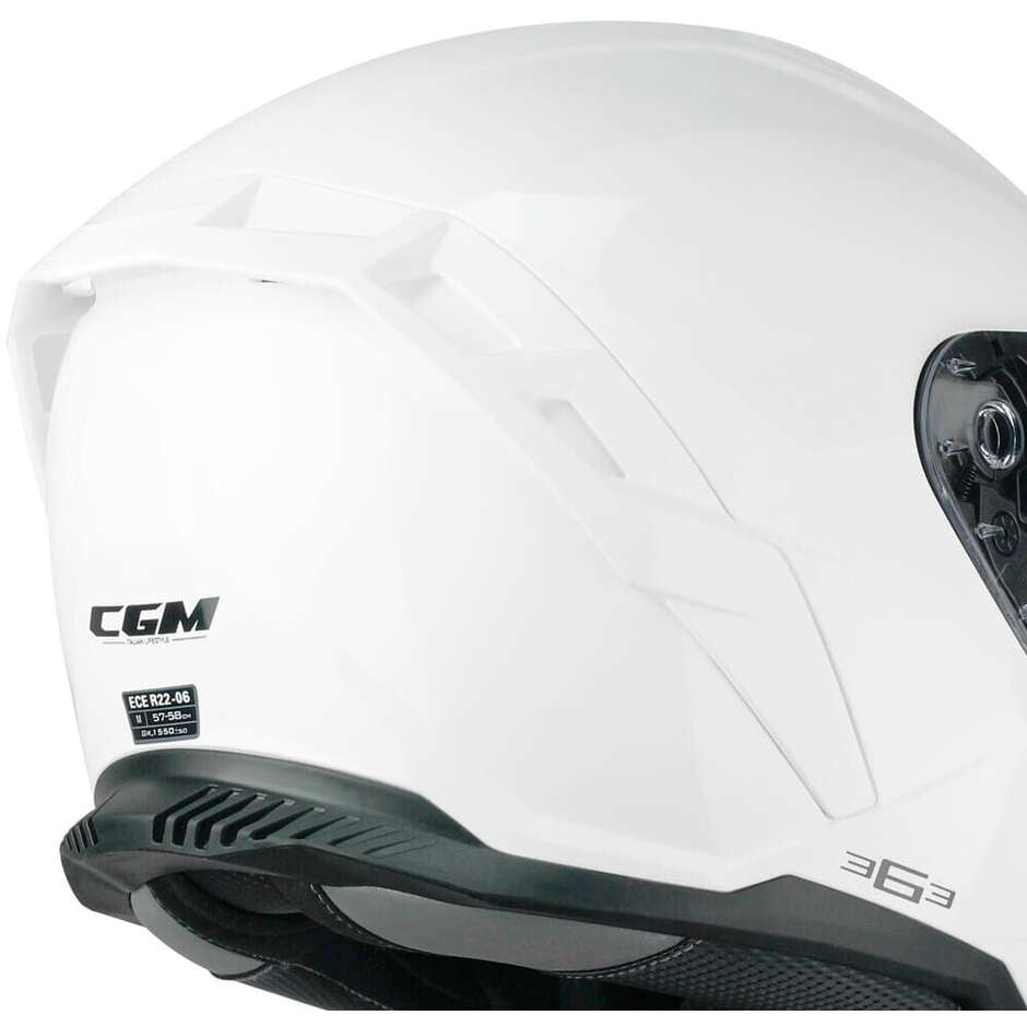  CGM - 363A SHOT MONO Bianco - SECURTEX MOTOR SL (t/a MaximoMoto)