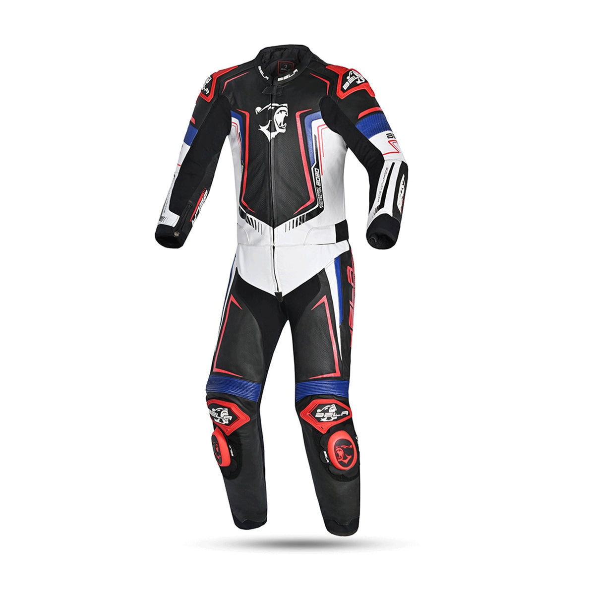  BELA - 2 PC Beast Suit Black/White/Blue/Red - SECURTEX MOTOR SL (t/a MaximoMoto)