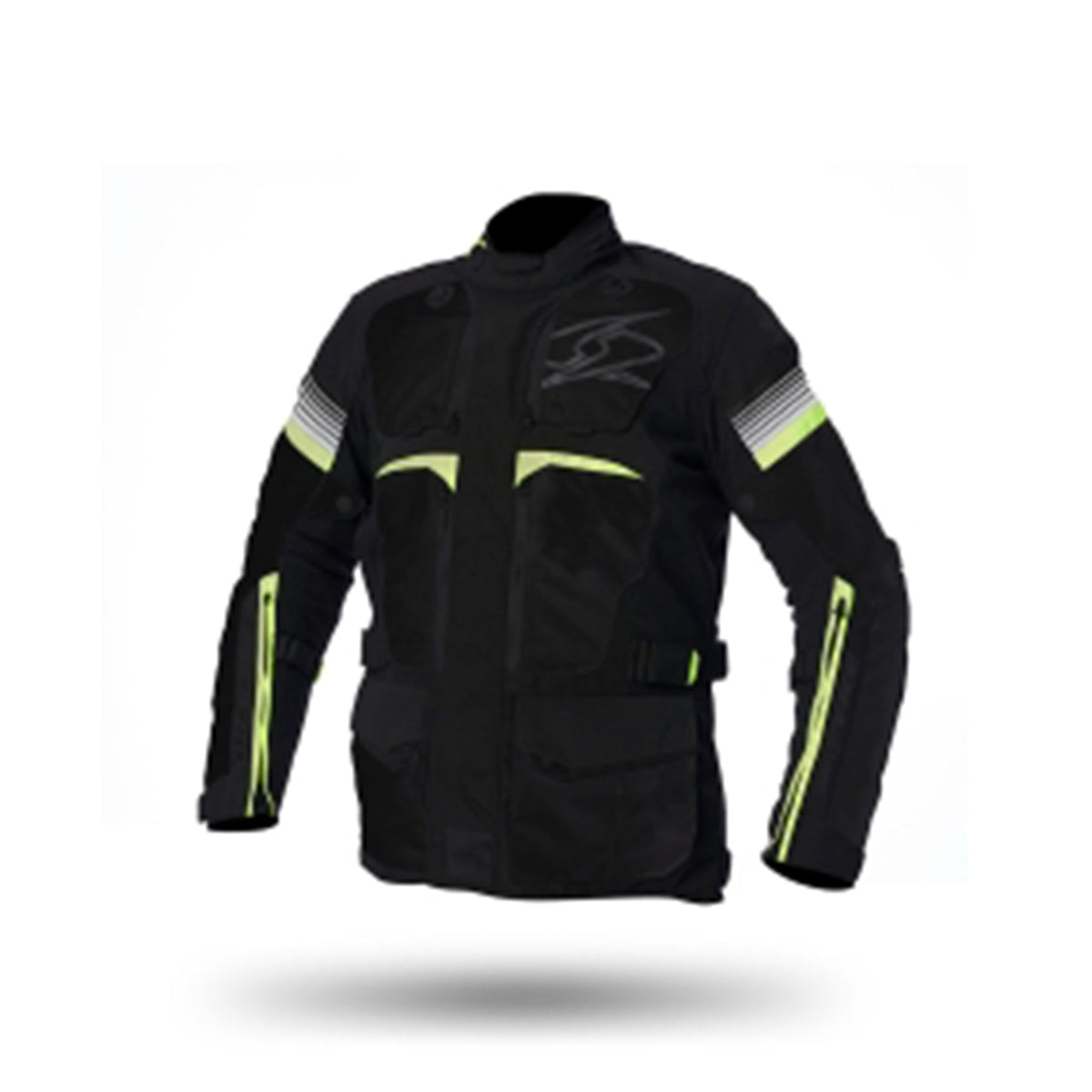  SPYKE Equator Dry Techno Lady Jacket Black/Antra/Yellow - SECURTEX MOTOR SL (t/a MaximoMoto)