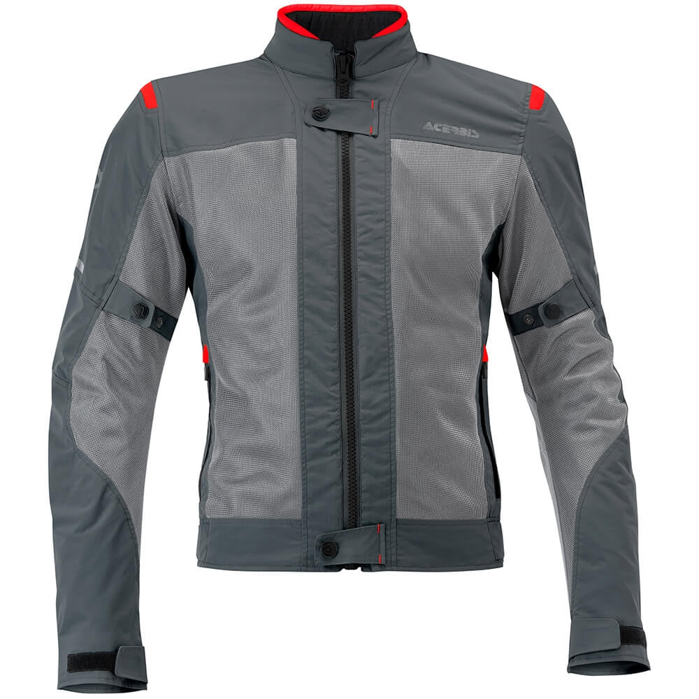  ACERBIS - Ce Ramsey Vented Man Jacket Ice/Red - SECURTEX MOTOR SL (t/a MaximoMoto)