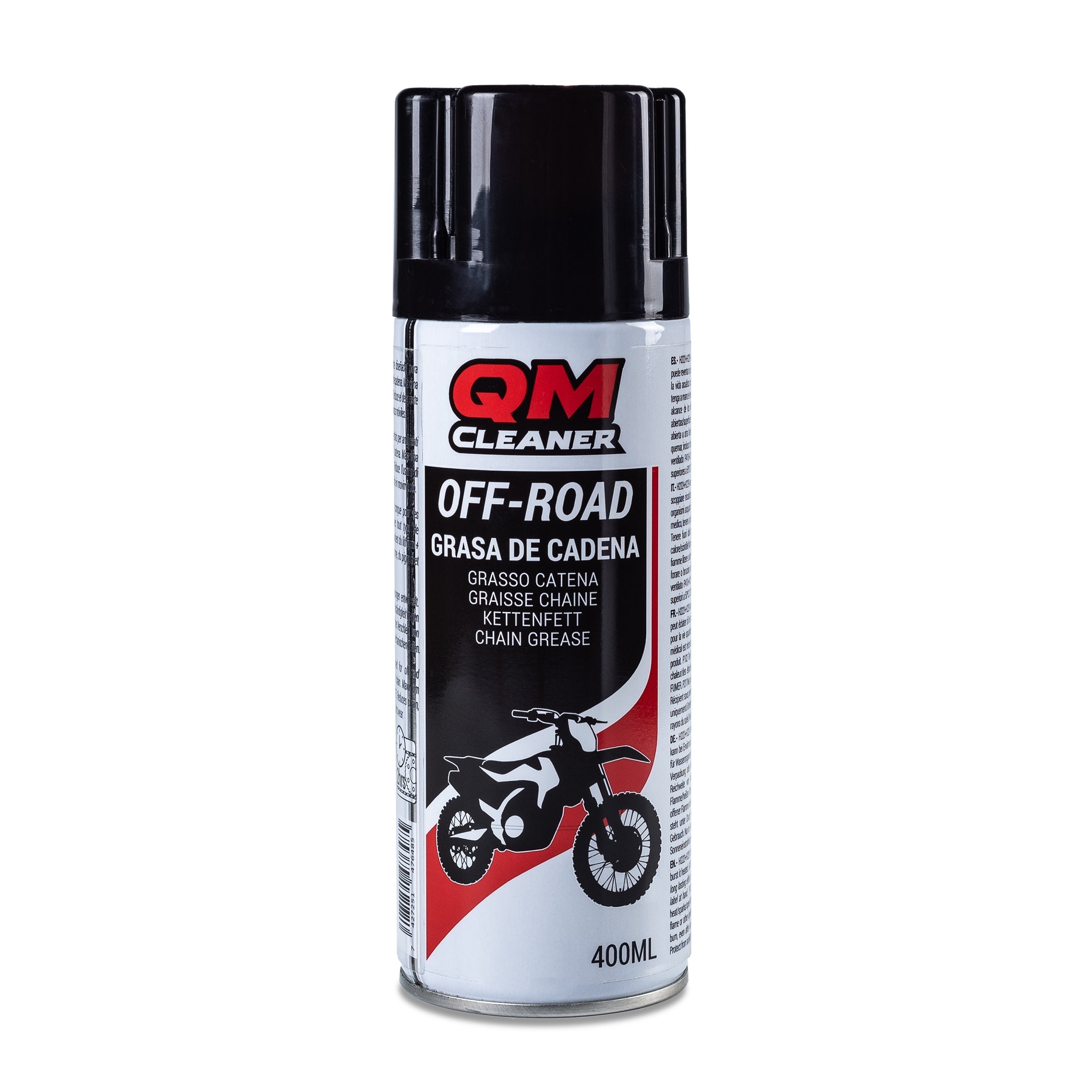  QM CLEANER OFF-ROAD CHAIN GREASE 400ML - SECURTEX MOTOR SL (t/a MaximoMoto)