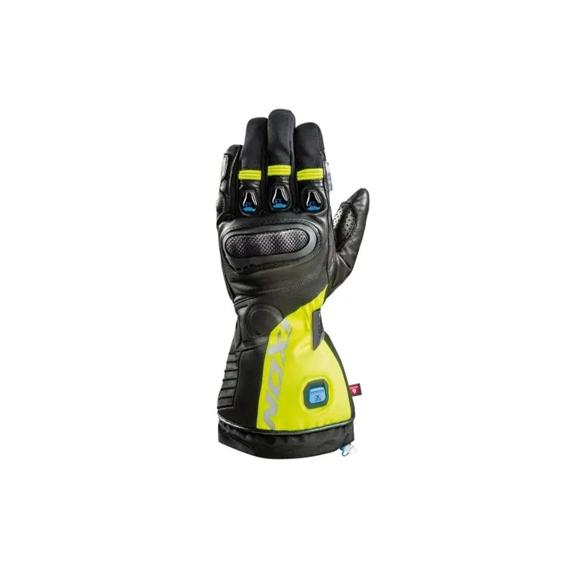  IXON-IT-ASO EVO HEATED TEXTILE GLOVES BLACK/YELLOW - SECURTEX MOTOR SL (t/a MaximoMoto)