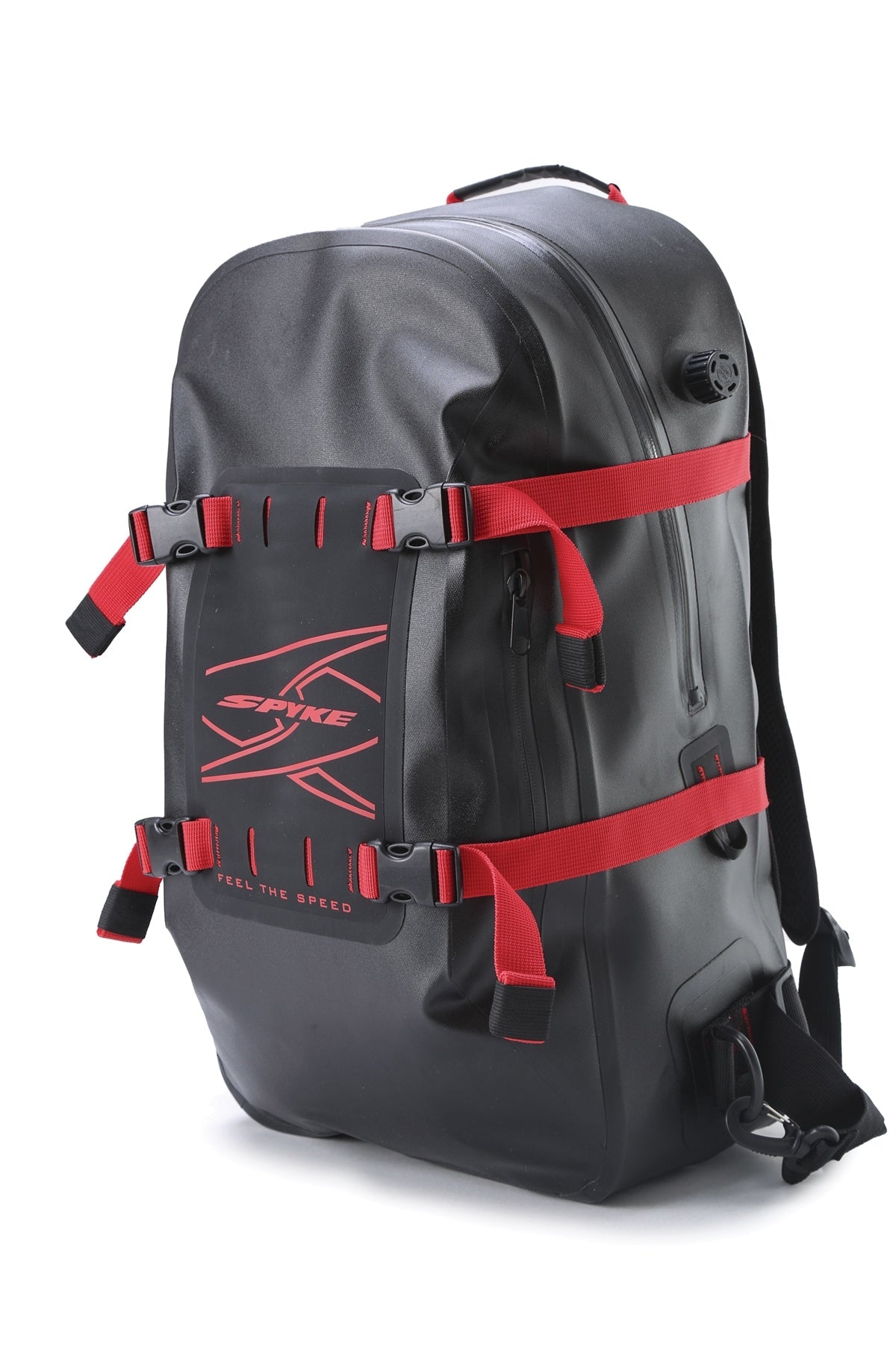  AQUA BAG WATERPROOF BACKPACK BLACK/RED-TU - SECURTEX MOTOR SL (t/a MaximoMoto)