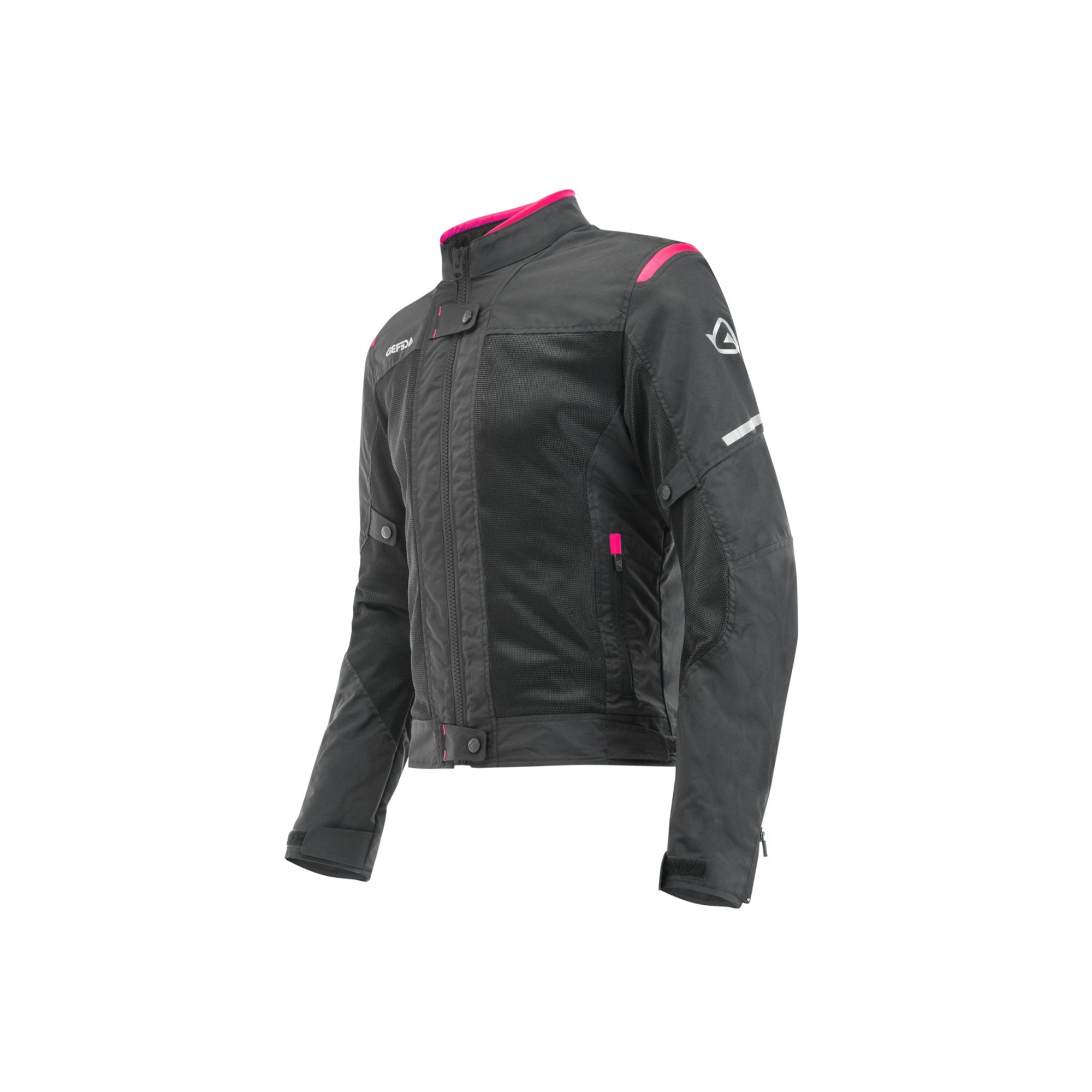  ACERBIS - Ce Ramsey Vented Lady Jacket Black/Pink - SECURTEX MOTOR SL (t/a MaximoMoto)