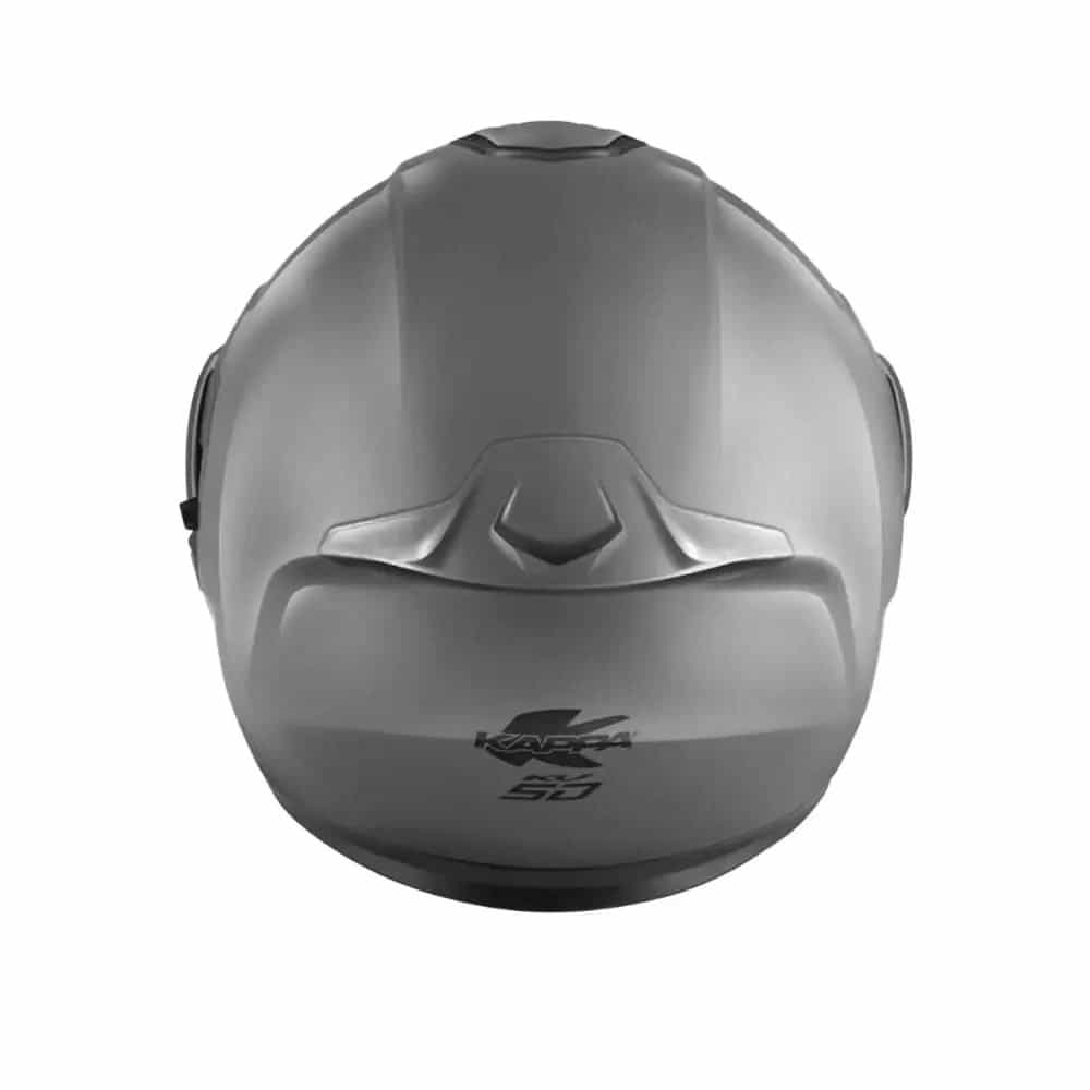 KAPPA KV50 MOTO MODULAR CASCO BASICO GRIS BRILLO - CASCO