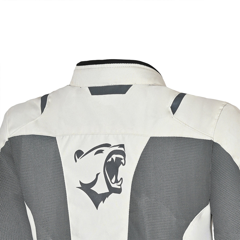 BELA Mesh Pro Man  Summer Motorcycle Jacket Grey Ice