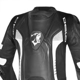 BELA X Race 1PC Motorcycle Racing Suit Black Dark Grey White 