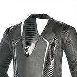 Bela Aragone 1 Pc Air-pro Motorcycle Racing Leather Suit Black White