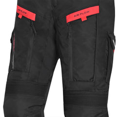 BELA Transformer - Textile Pant -  BLACK RED 