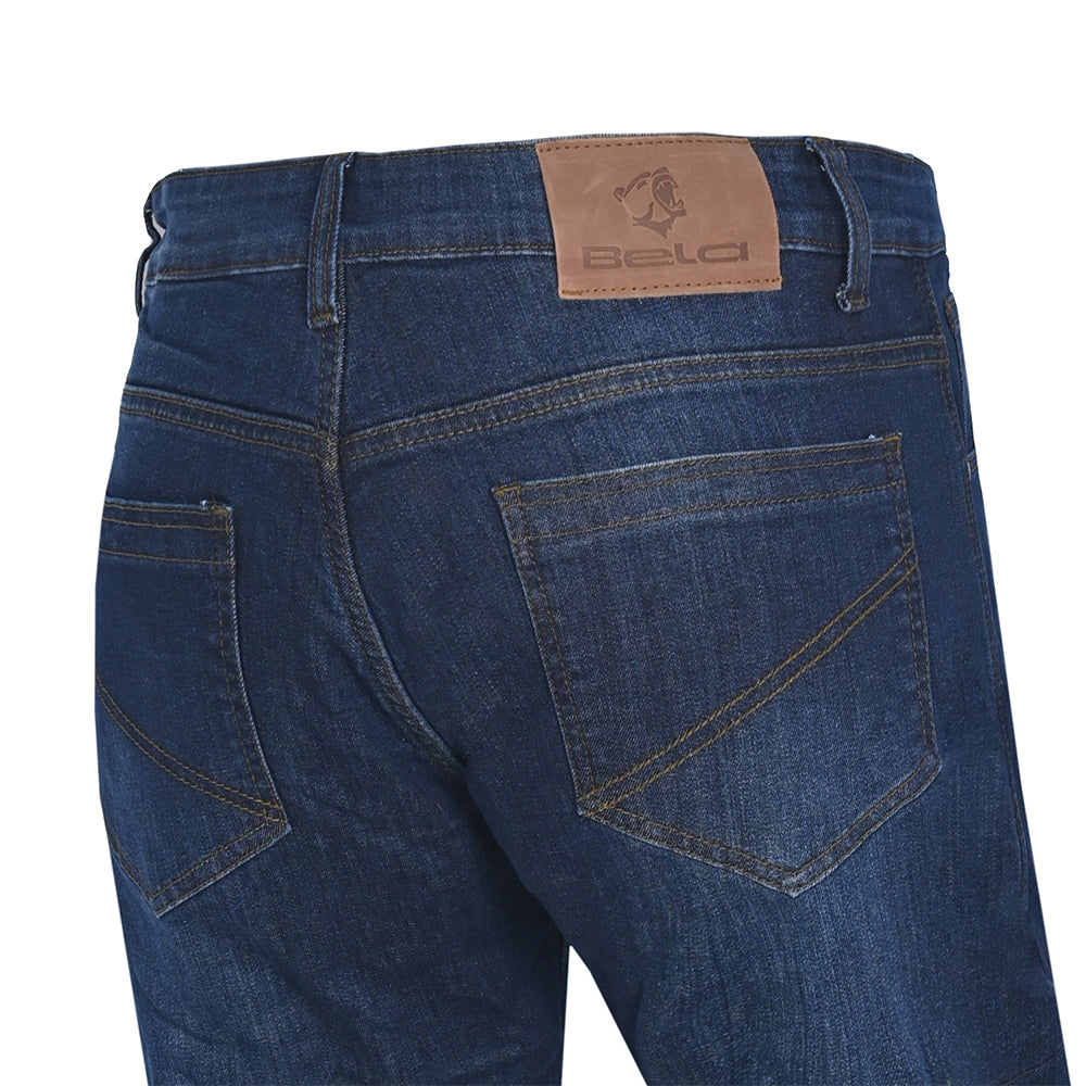 BELA STROKE PANTALON DE HOMBRE 30L AZUL MEDIO CON SPRAY 