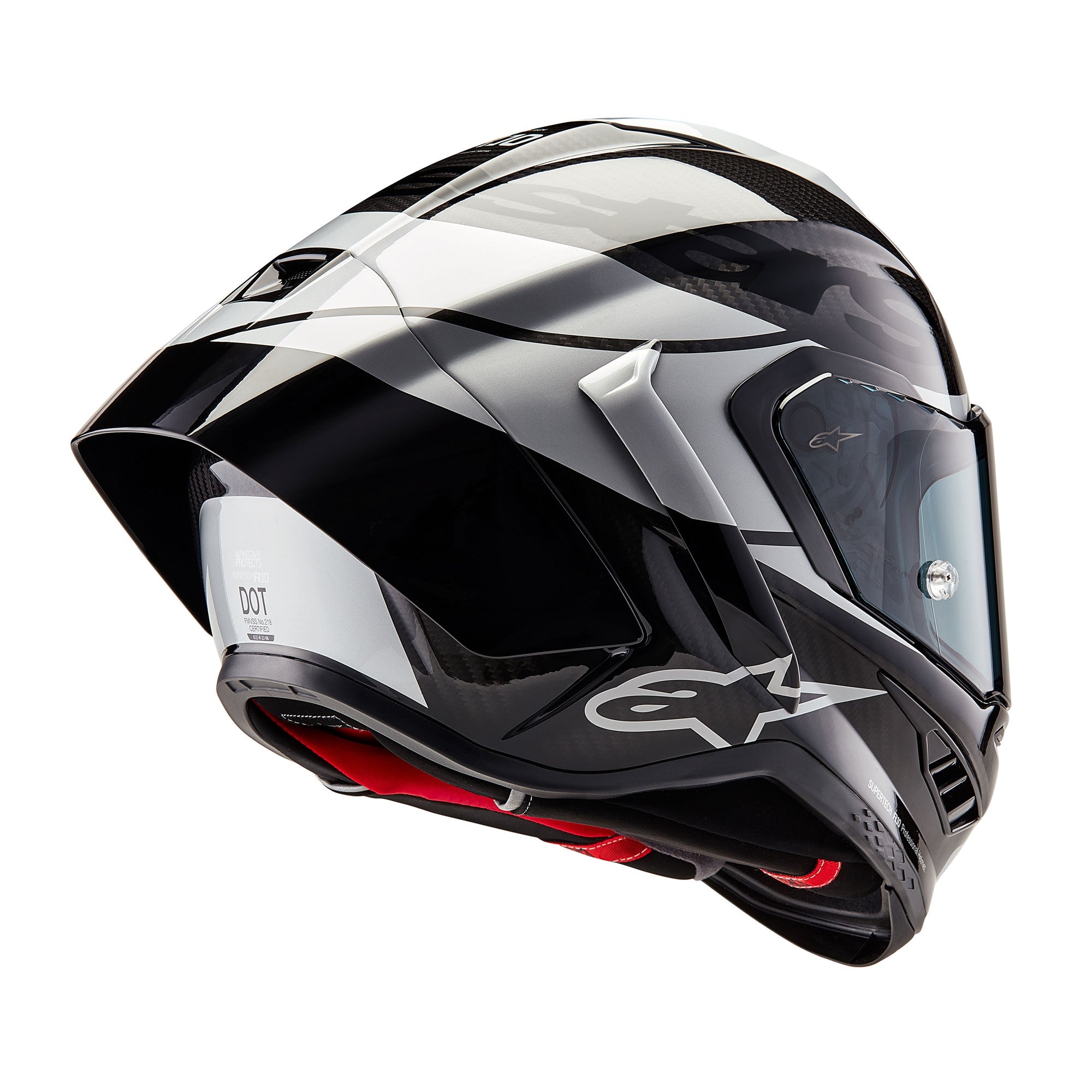 Alpine Supertech R10 Element Sports Motorbike Racing Helmet