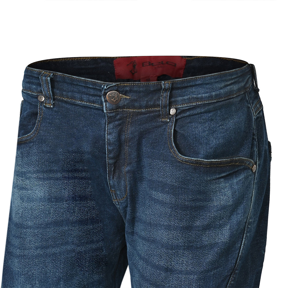 BELA Rocker - Denim Jeans - Dark Blue Close up