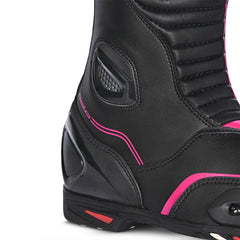 BELA Strip Lady Boots - Racing Boots - Black Pink 