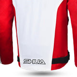 SHUA Immortal Textile Motorcycle Racing Jacket Men Ice Red Black images