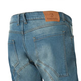 BELA Rocker - Denim Jeans - Light Blue - MaximomotoUK back closeup