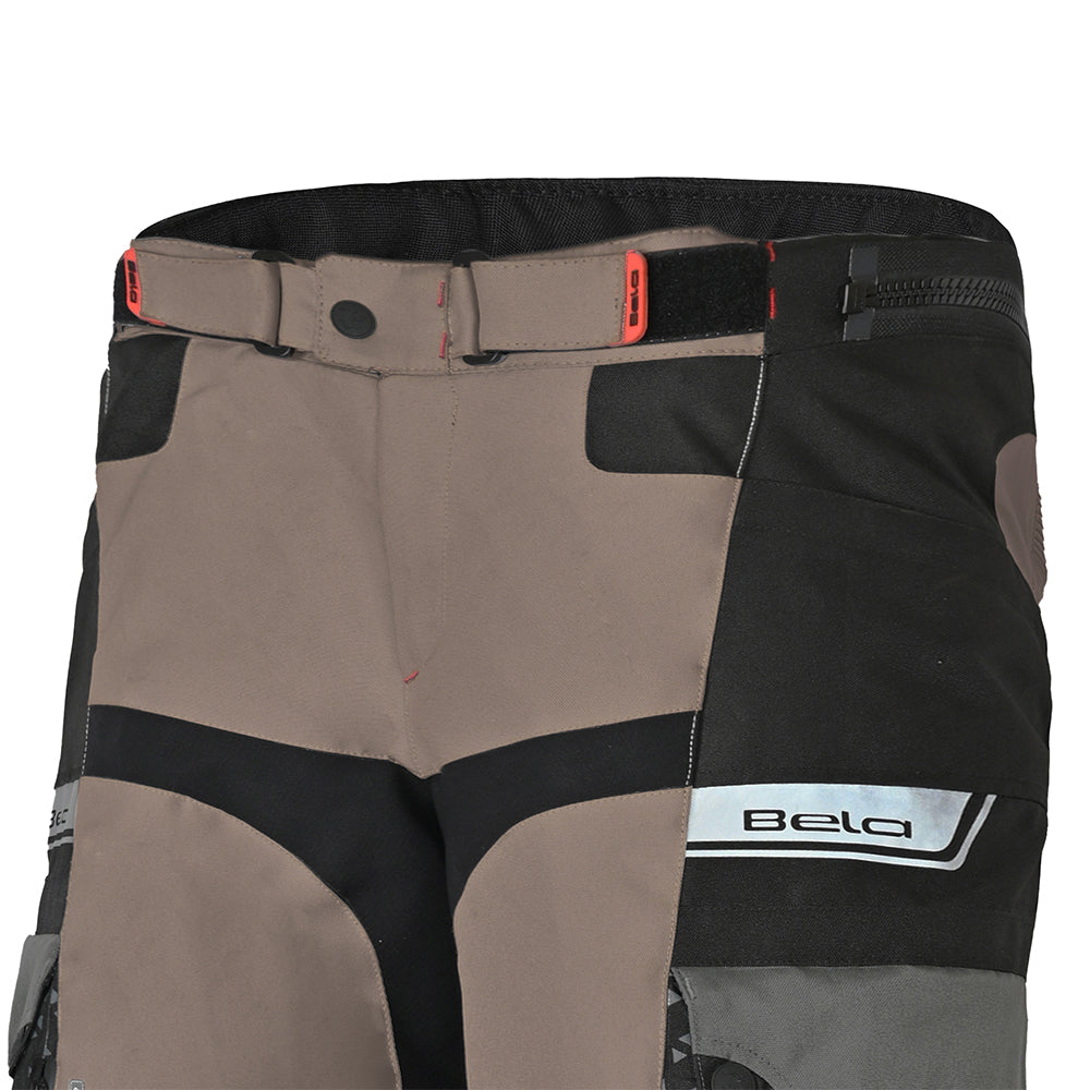 BELA CROSSROAD EXTREME MOTORCYCLE TEXTILE PANT BROWN NAVY