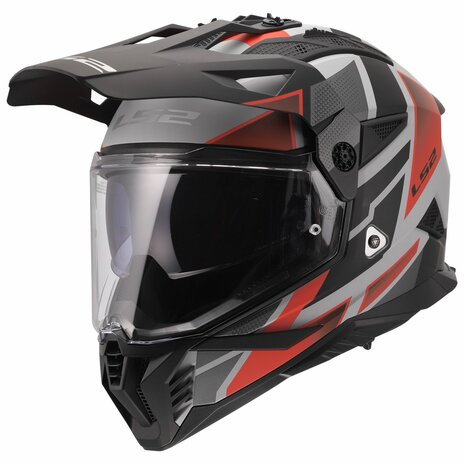 LS2 MX702 PIONEER II BLOCK OFF ROAD MOTORCYCLE ADVENTURE HELMET