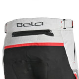 BELA Tour To Snow Motorcycle Textile Pant - Black Ice Red 