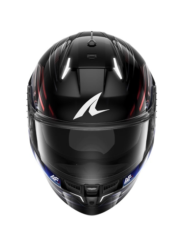 SHARK SKWAL i3 Casco Integral LIGHT-BLUR Negro Rojo Azul