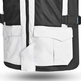 BELA Onsaker Motorcycle Textile Jacket - White Black Blue 