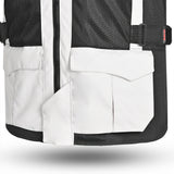 BELA Onsaker Motorcycle Textile Jacket - White Black Red - DELIVERY WITHIN 8 WEEKS 