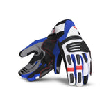  BELA - ARIZON MAN TEXTILE GLOVES BLACK/WHITE/BLUE/RED - SECURTEX MOTOR SL (t/a MaximoMoto)