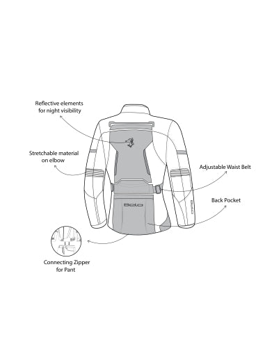 BELA-Chaqueta Hurricane Lady WP Negro - SECURTEX MOTOR S.L (t/a MaximoMoto)