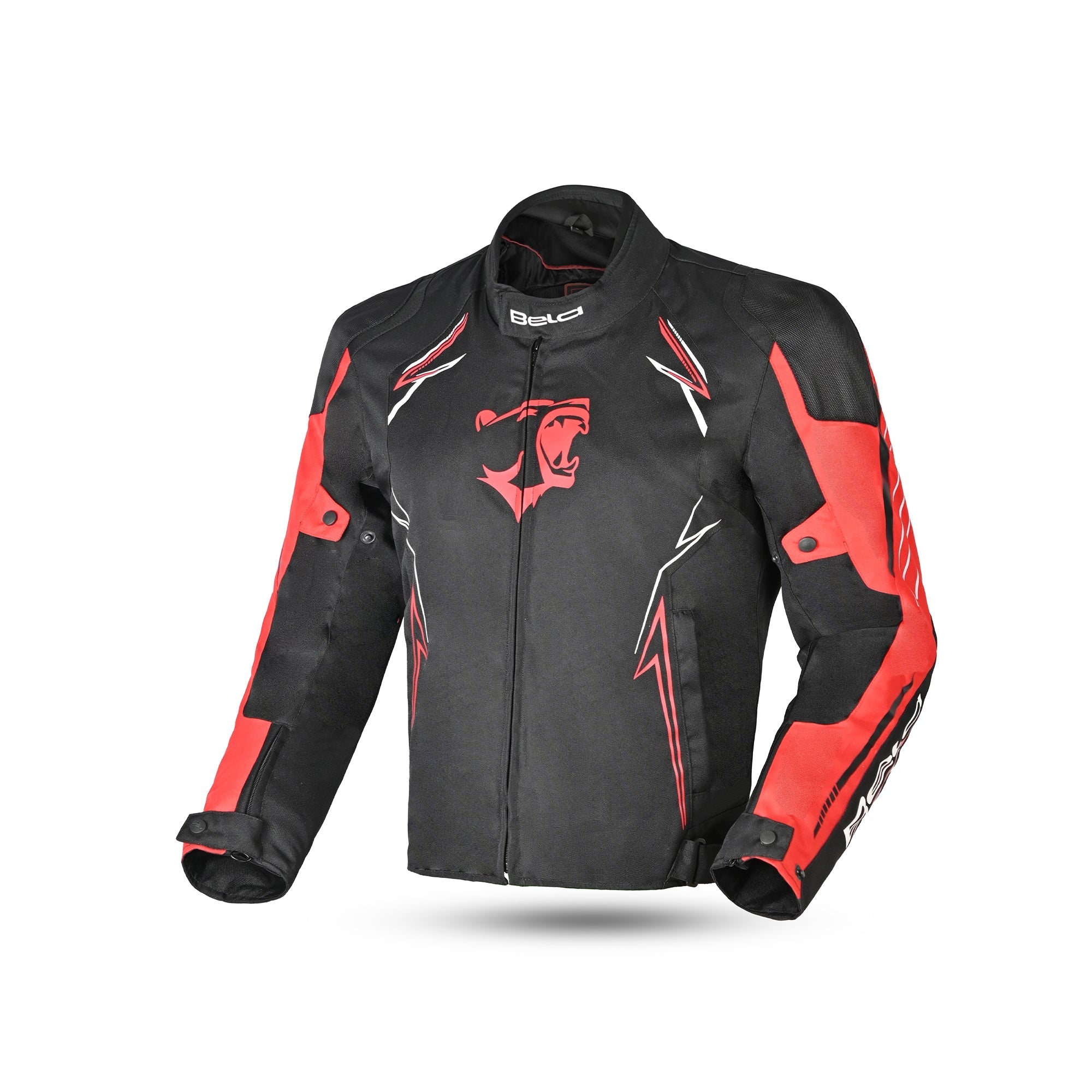  BELA - Panther Textile Jacket Black/Red - SECURTEX MOTOR SL (t/a MaximoMoto)