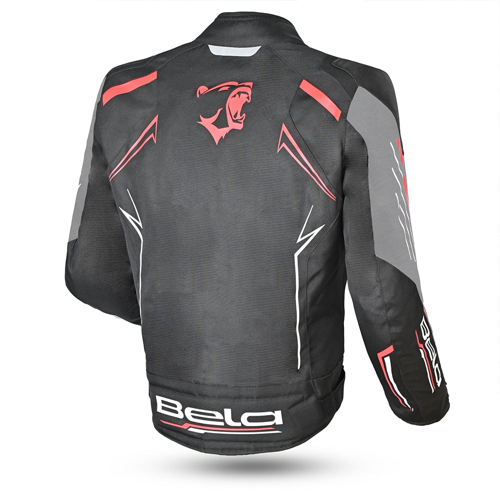  BELA - Panther Textile Jacket Black/Dark Grey - SECURTEX MOTOR SL (t/a MaximoMoto)