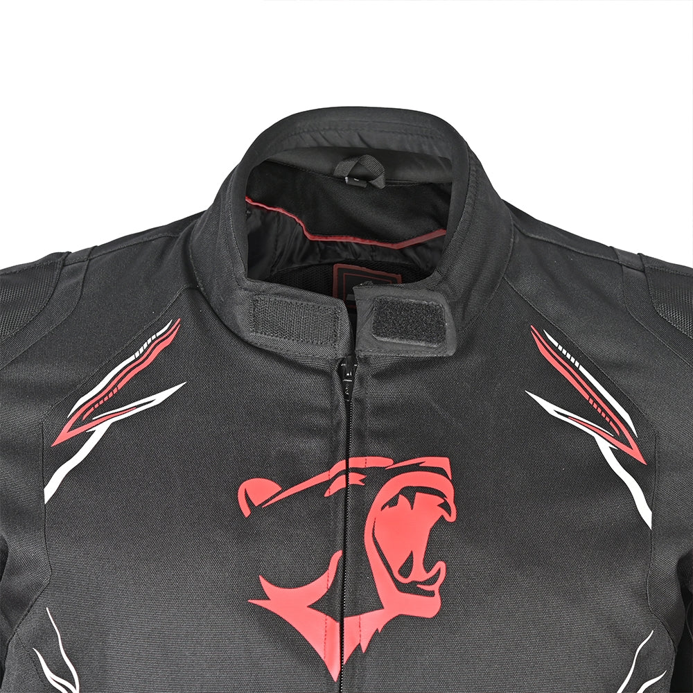  BELA - Panther Textile Jacket Black/Red - SECURTEX MOTOR SL (t/a MaximoMoto)