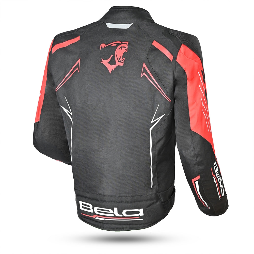  BELA - Panther Textile Jacket Black/Red - SECURTEX MOTOR SL (t/a MaximoMoto)