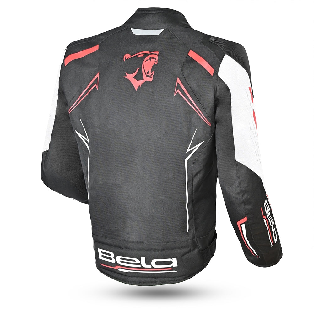  BELA - Panther Textile Jacket Black/White/Red - SECURTEX MOTOR SL (t/a MaximoMoto)