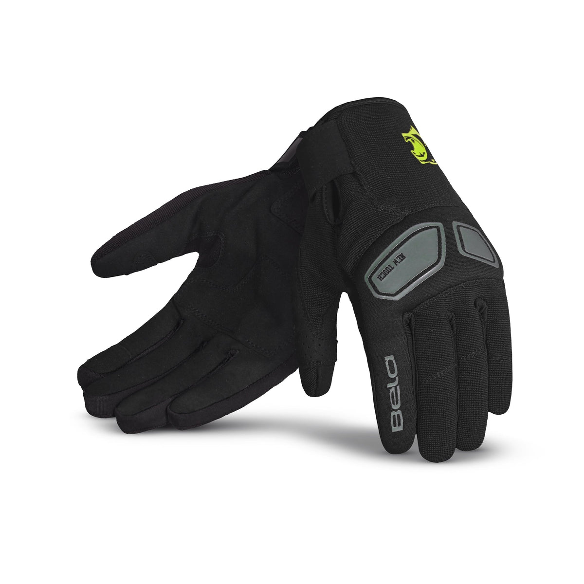  BELA - Textile Glove LMBU 2 Black/Grey - SECURTEX MOTOR SL (t/a MaximoMoto)