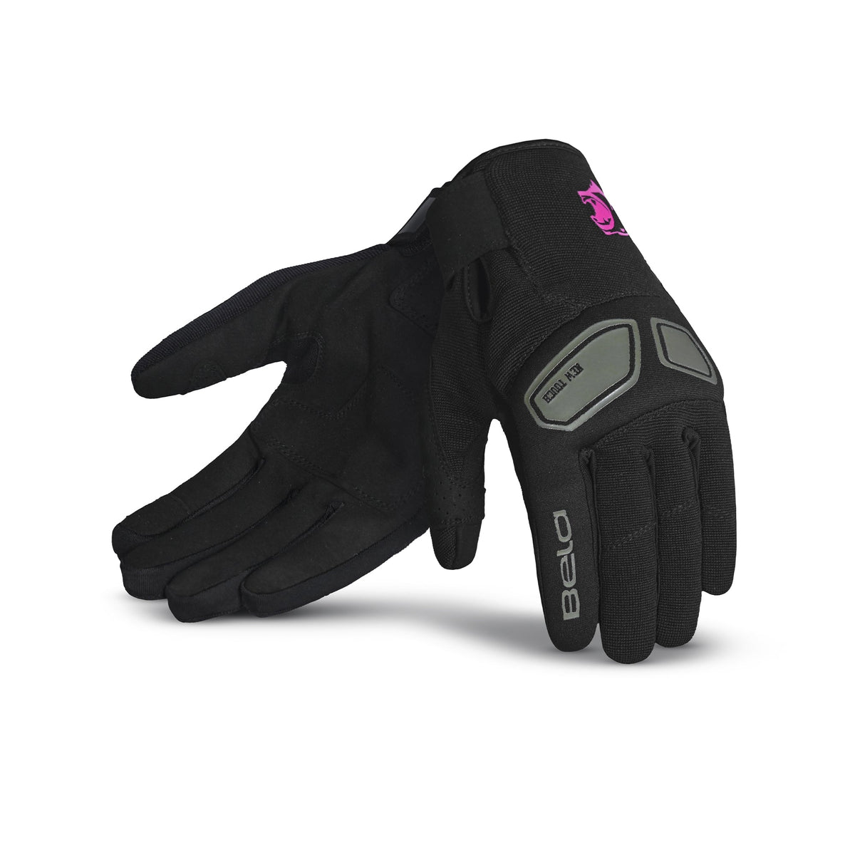 BELA - LMBU 2 Lady Textile Glove Black/Pink - SECURTEX MOTOR SL (t/a MaximoMoto)