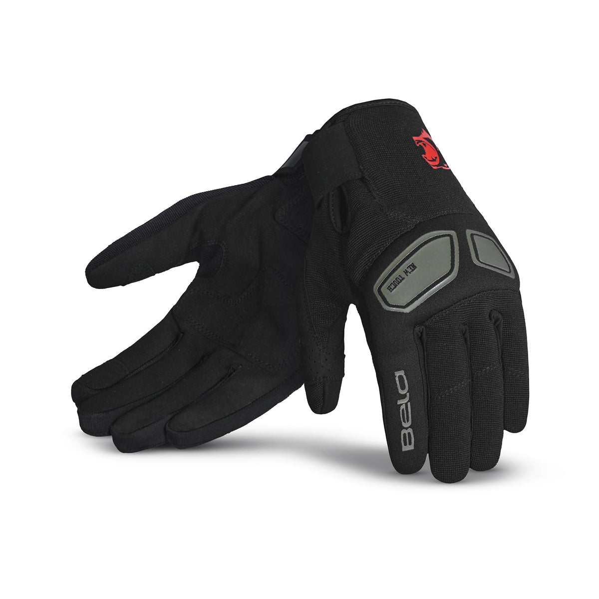  BELA - LMBU 2 Lady Textile Glove Black/Red - SECURTEX MOTOR SL (t/a MaximoMoto)