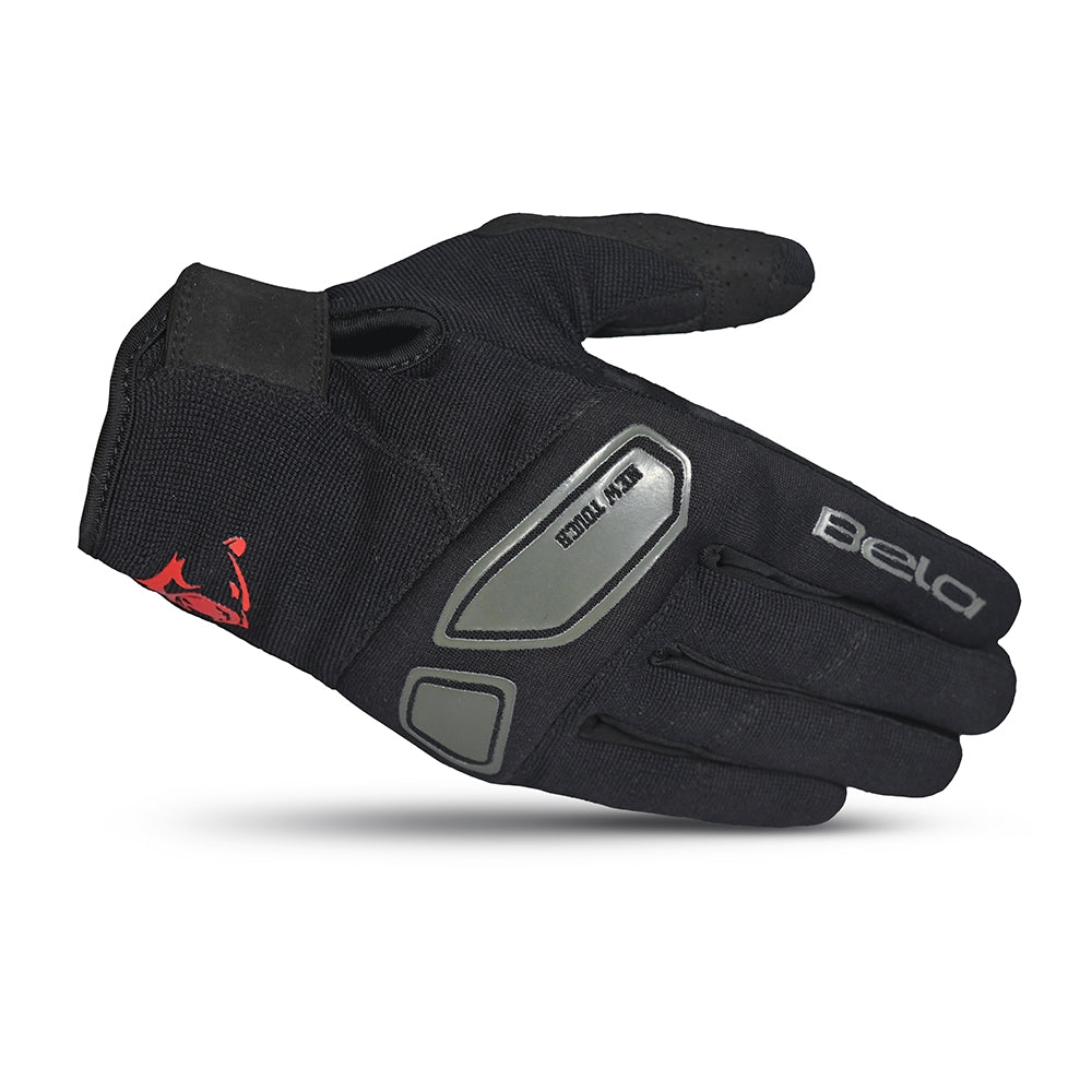  BELA - LMBU 2 Lady Textile Glove Black/Red - SECURTEX MOTOR SL (t/a MaximoMoto)