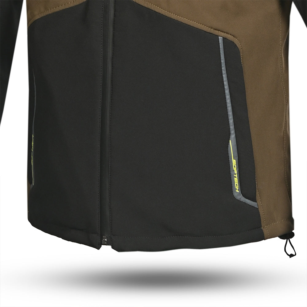  BELA - Fire Fly Man Sweatshirt Black/Olive Green/Fluor Yellow - SECURTEX MOTOR SL (t/a MaximoMoto)