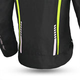  R-TECH - Marshal Lady Textile Jacket Black/Fluor Yellow - SECURTEX MOTOR SL (t/a MaximoMoto)