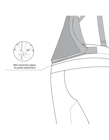  BELA - Calm Digger Man 32L Trousers Black/Blue - SECURTEX MOTOR SL (t/a MaximoMoto)