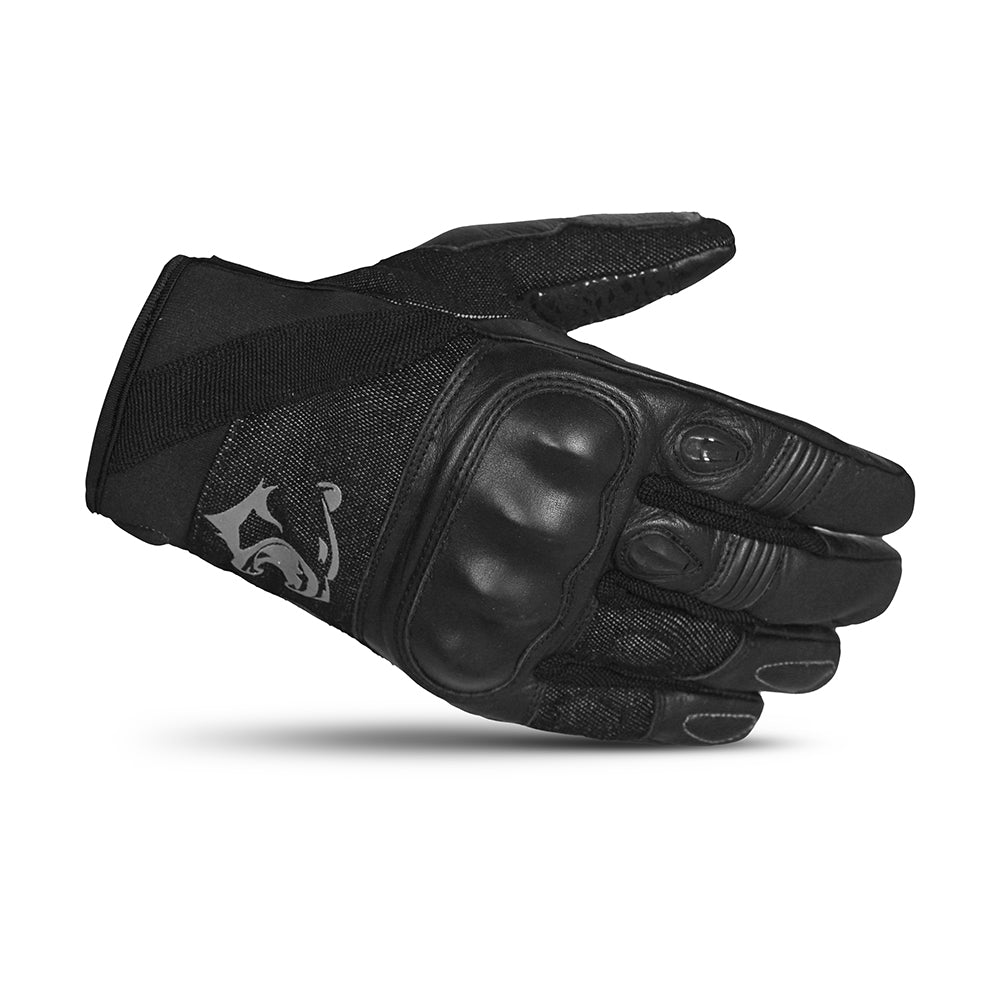  BELA - Titan Denim Inv. WP Textile Glove Black - SECURTEX MOTOR SL (t/a MaximoMoto)