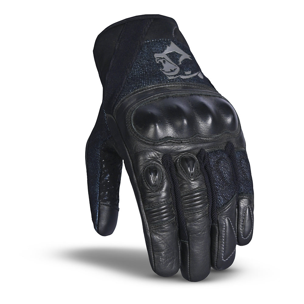  BELA - Titan Denim Inv. WP Textile Glove Black/Blue - SECURTEX MOTOR SL (t/a MaximoMoto)