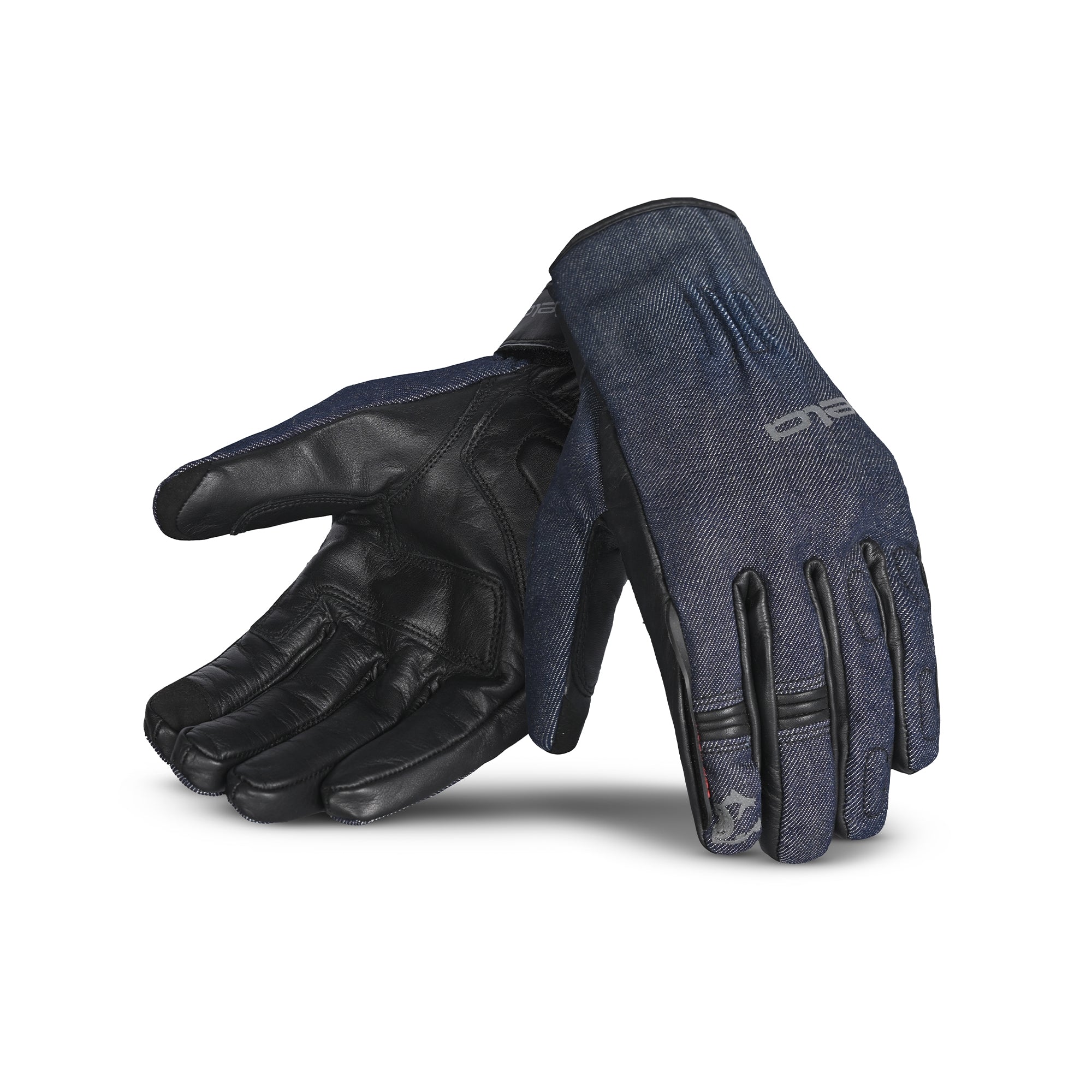  BELA - Alberto Denim Inv. WP Textile Glove Black/Blue - SECURTEX MOTOR SL (t/a MaximoMoto)
