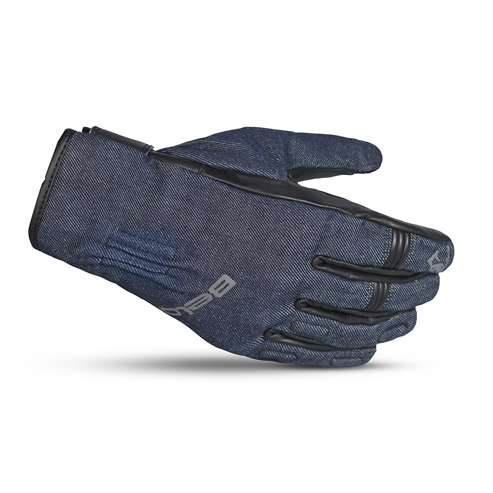  BELA - Alberto Denim Inv. WP Textile Glove Black/Blue - SECURTEX MOTOR SL (t/a MaximoMoto)